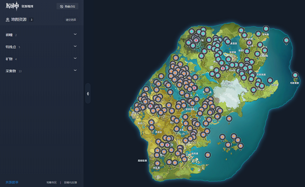 原神地图工具哪个好用-原神全资源互动地图工具推荐